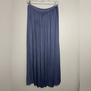 Boden Women Pleated Skirt Maxi Size 12 Purple
